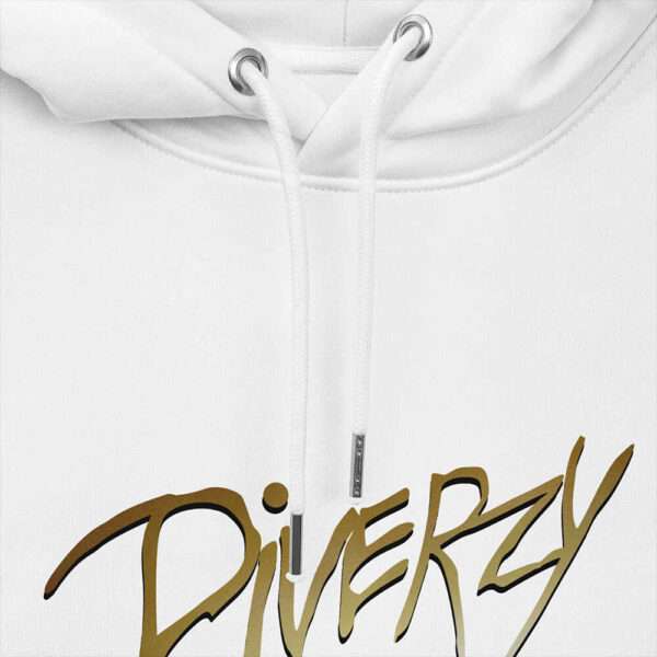 Diverzy hoodie white details