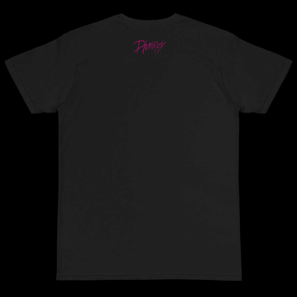 Diverzy one t shirt black together