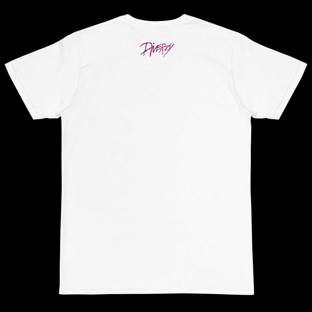Diverzy one t shirt white together