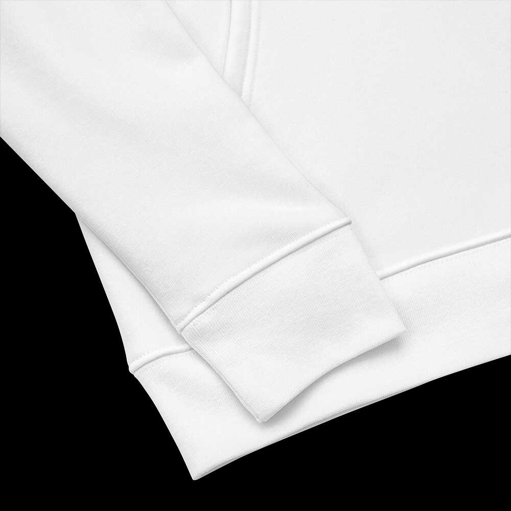 Diverzy white hoodie details