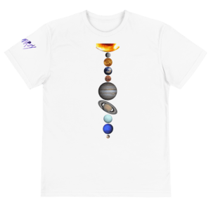 Diverzy t shirt solar system