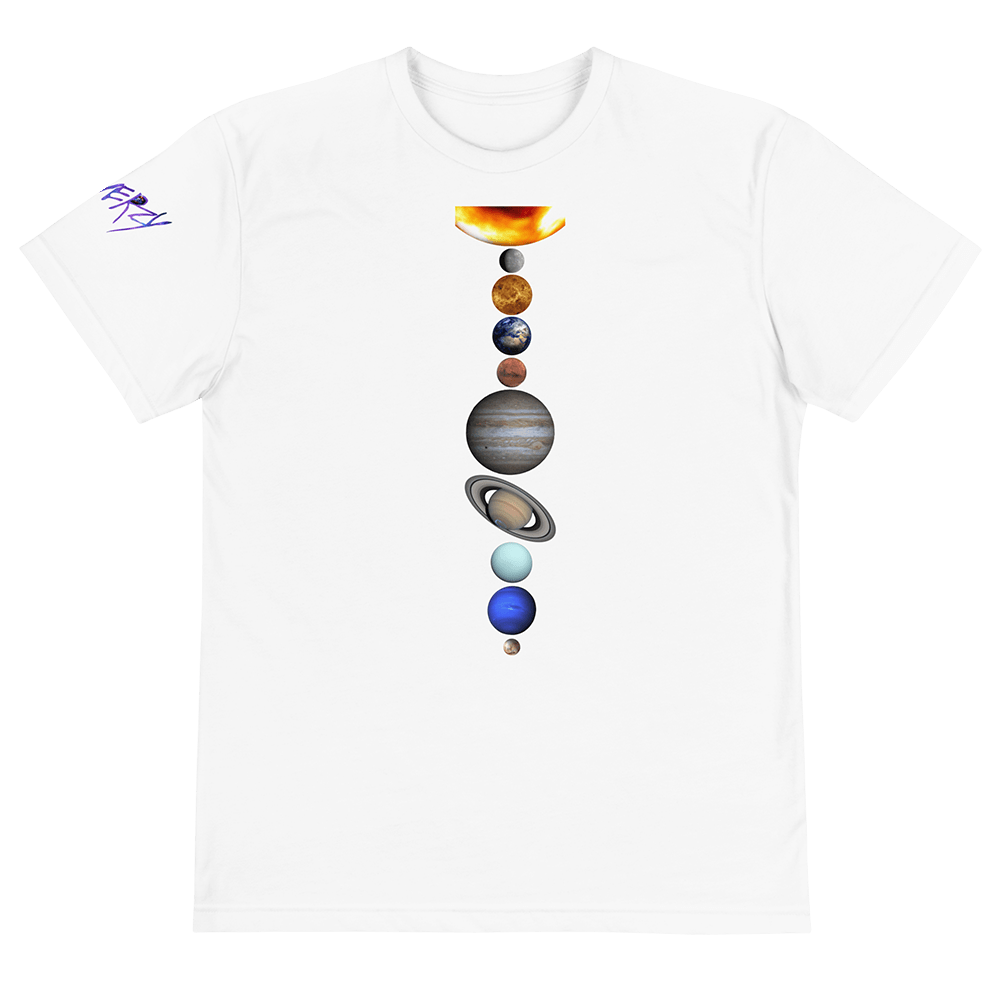 Diverzy t shirt solar system