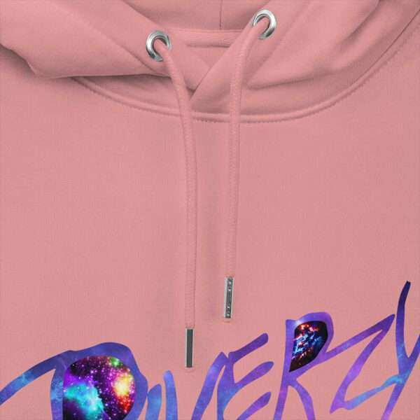 Diverzy unisex hoodie detail