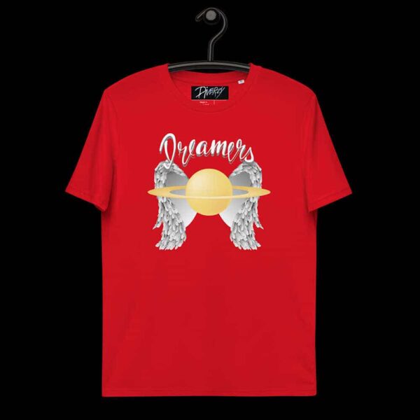 Diverzy Dreamer logo t shirt red
