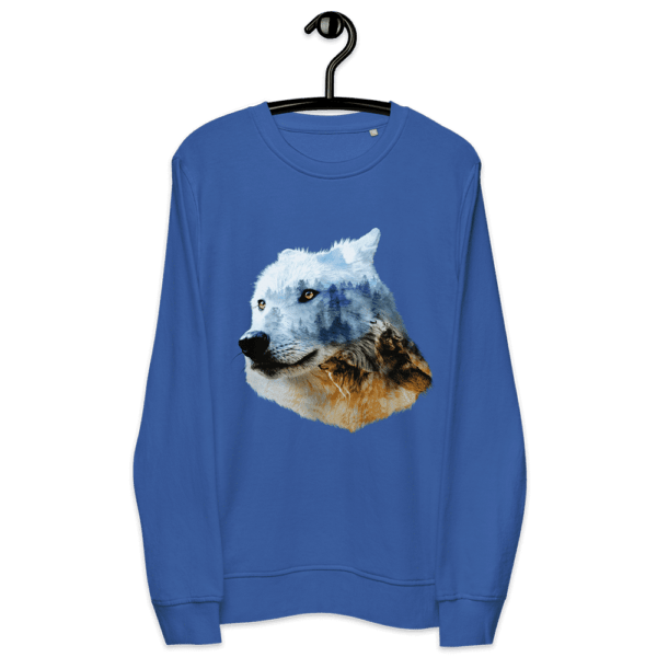 Unisex Diverzy eco sweatshirt blue