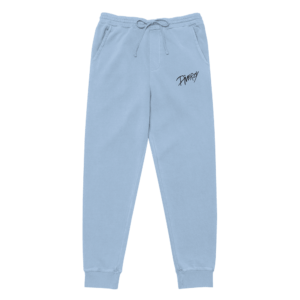 diverzy sweatpants pigment light blue front